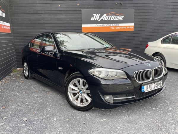 BMW 5-Series Saloon, Diesel, 2012, Black