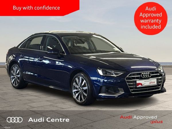 Audi A4 Saloon, Diesel, 2023, Blue