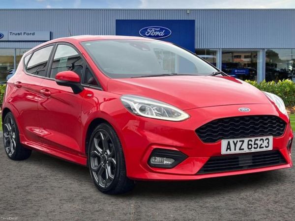 Ford Fiesta Hatchback, Petrol, 2020, Red