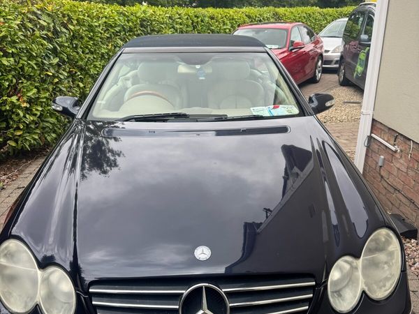 Mercedes-Benz CLK Convertible, Petrol, 2005, Blue