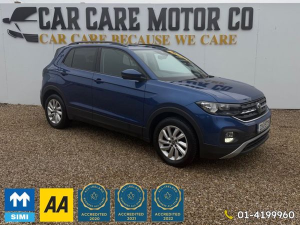 Volkswagen T-Cross MPV, Petrol, 2023, Blue