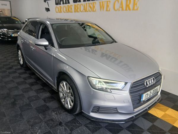 Audi A3 Hatchback, Petrol, 2017, Silver
