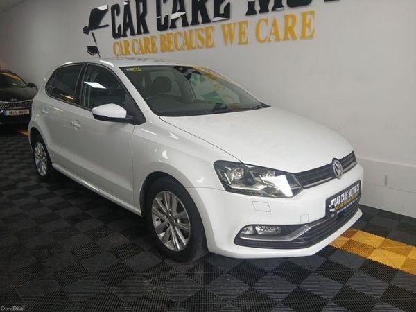 Volkswagen Polo Hatchback, Petrol, 2017, White