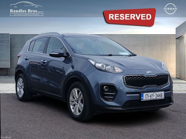 Kia Sportage SUV, Diesel, 2017, Blue