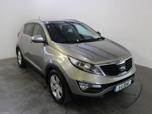 Kia Sportage SUV, Diesel, 2011, Silver