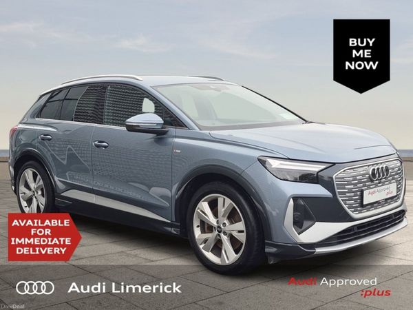 Audi Q4 e-tron SUV, Electric, 2024, Blue