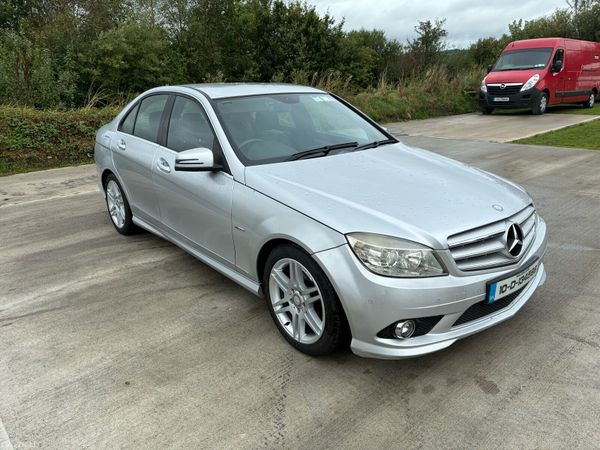 Mercedes-Benz C-Class Saloon, Petrol, 2010, Silver