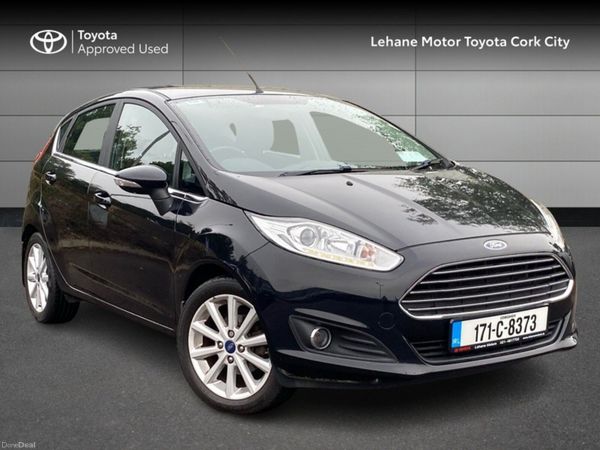 Ford Fiesta Hatchback, Petrol, 2017, Black