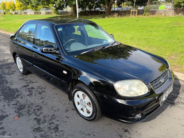 Hyundai Accent Saloon, Petrol, 2006, Black
