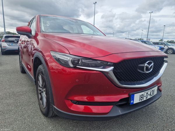 Mazda CX-5 SUV, Diesel, 2018, Red