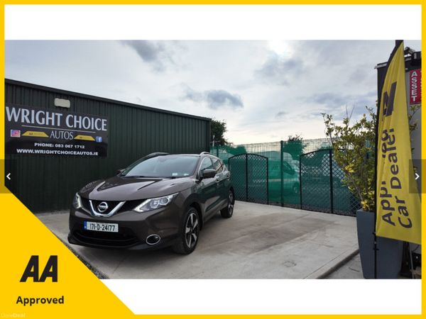 Nissan Qashqai SUV, Diesel, 2017, Brown