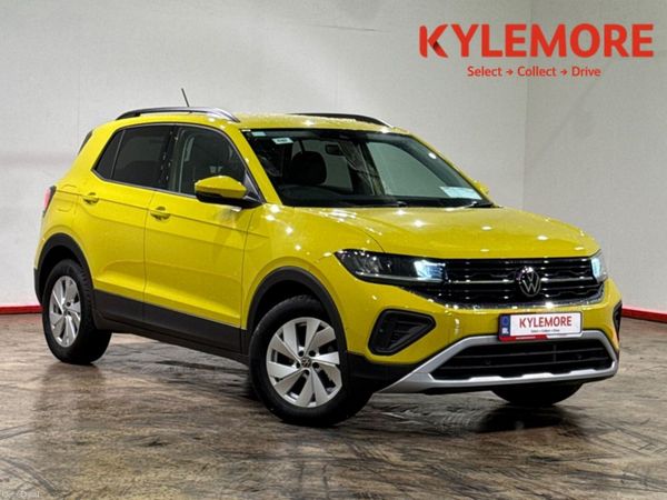 Volkswagen T-Cross SUV, Petrol, 2025, Yellow