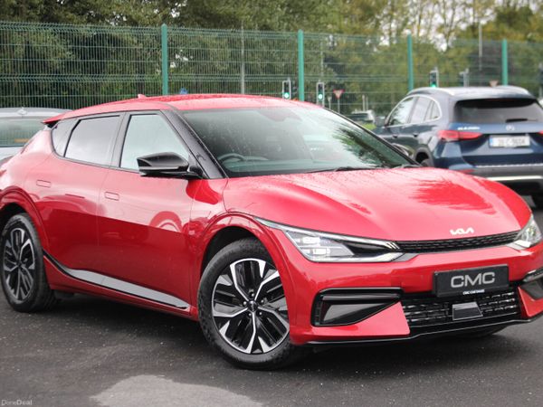 Kia EV6 Hatchback, Electric, 2022, Red