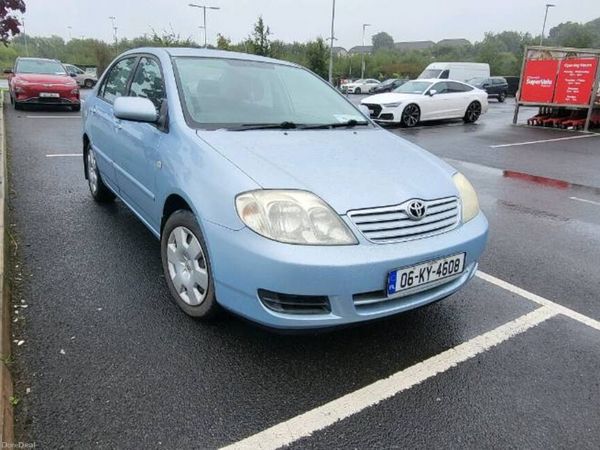 Toyota Corolla Saloon, Petrol, 2006, Blue