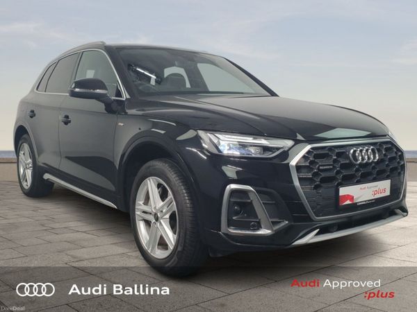 Audi Q5 SUV, Petrol Hybrid, 2023, Black