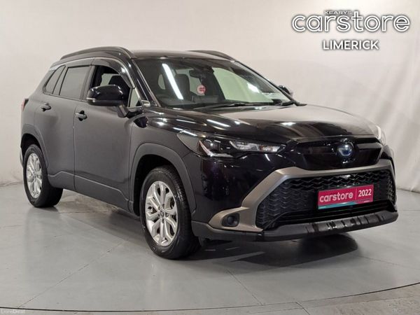 Toyota Corolla Cross SUV, Petrol Hybrid, 2022, Black