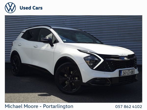 Kia Sportage SUV, Petrol Plug-in Hybrid, 2024, White