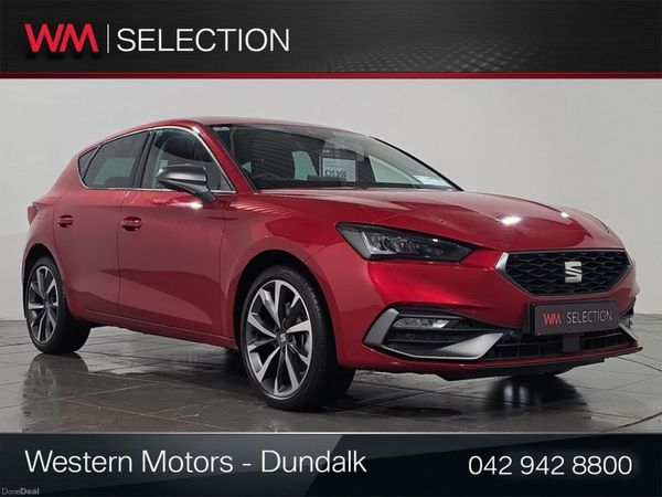 SEAT Leon Estate, Petrol Plug-in Hybrid, 2025, Red