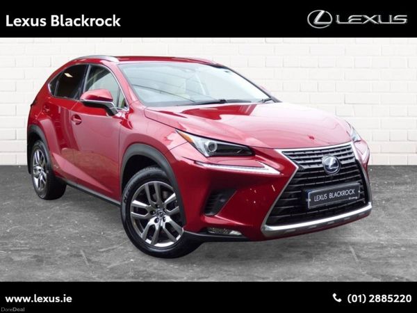 Lexus NX SUV, Petrol Hybrid, 2019, Red