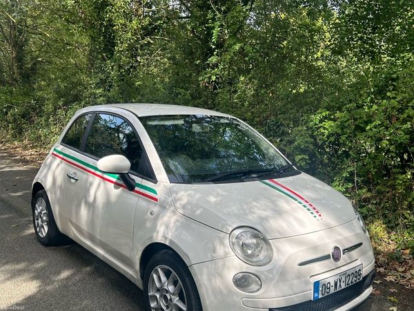 Fiat 500 Hatchback, Diesel, 2009, White