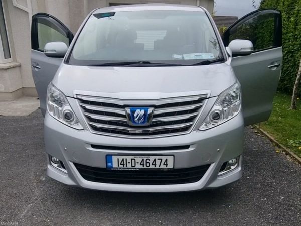 Toyota Alphard MPV, Petrol Hybrid, 2014, Silver