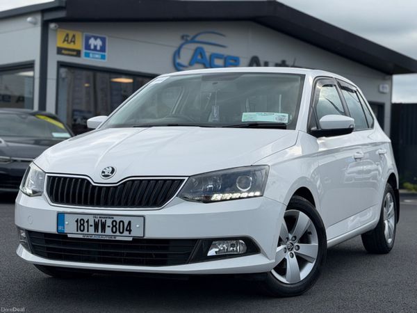 Skoda Fabia Hatchback, Petrol, 2018, White