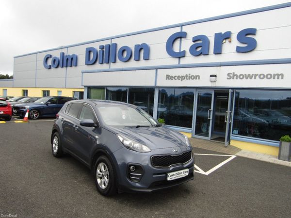 Kia Sportage Estate, Diesel, 2017, Blue