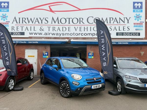 Fiat 500X SUV, Petrol, 2019, Blue