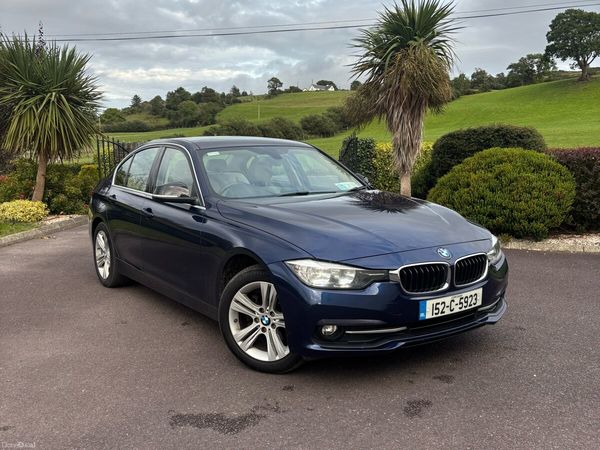 BMW 3-Series Saloon, Diesel, 2015, Blue