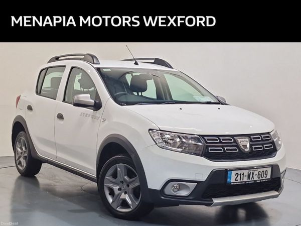 Dacia Sandero Stepway Hatchback, Petrol, 2021, White