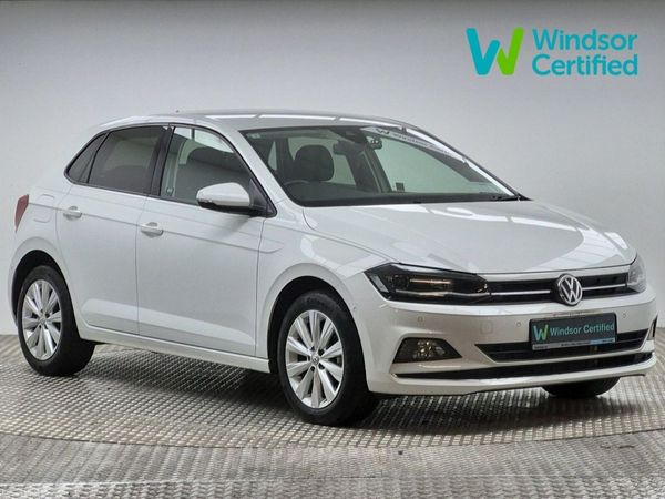 Volkswagen Polo Hatchback, Petrol, 2021, White
