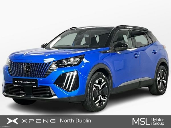 Peugeot 2008 SUV, Electric, 2024, Blue