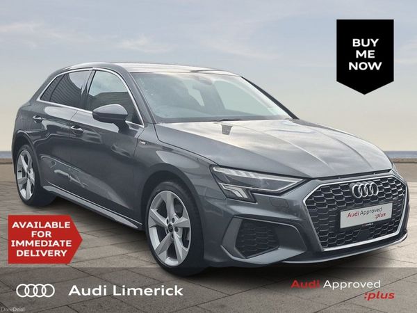 Audi A3 Hatchback, Petrol Plug-in Hybrid, 2024, Grey