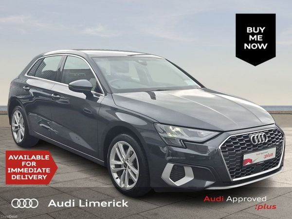 Audi A3 Hatchback, Petrol Plug-in Hybrid, 2024, Grey