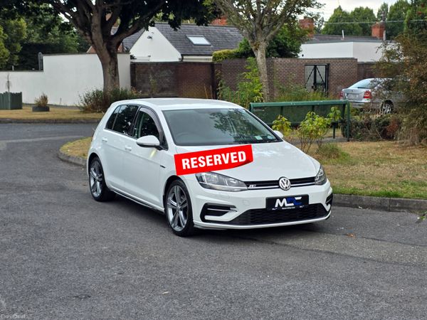 Volkswagen Golf Hatchback, Petrol, 2018, White