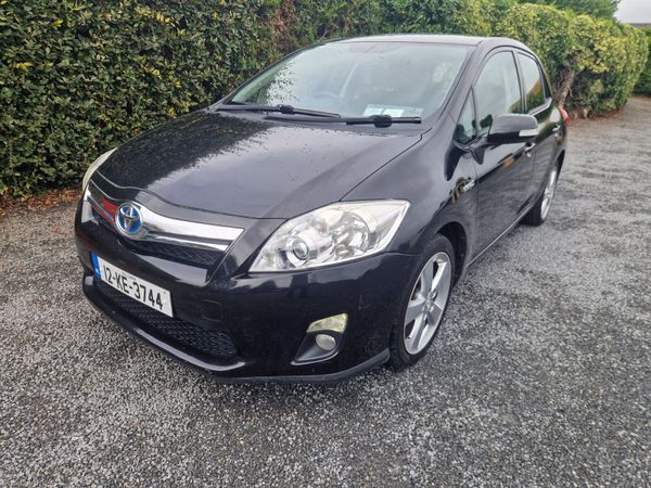 Toyota Auris Hatchback, Petrol Hybrid, 2012, Black