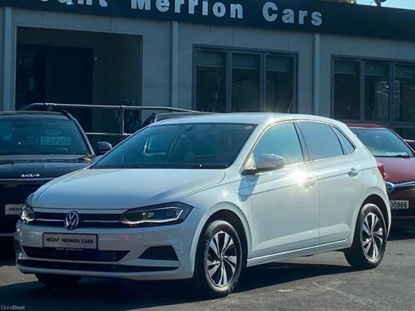 Volkswagen Polo Hatchback, Petrol, 2021, White