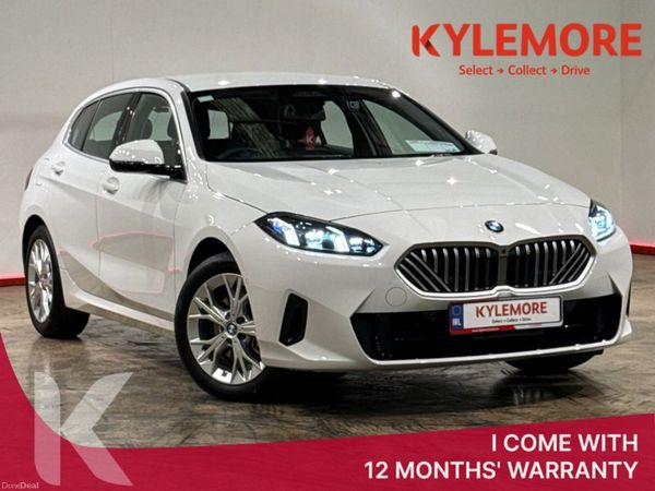BMW 1-Series Hatchback, Petrol Hybrid, 2024, White