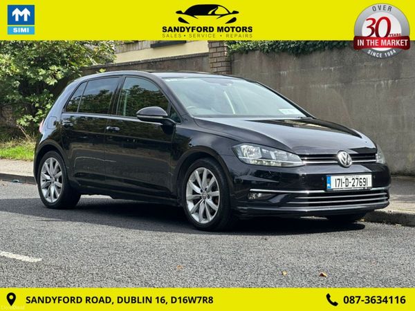 Volkswagen Golf Estate, Diesel, 2017, Black
