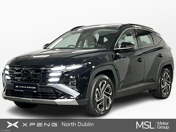 Hyundai Tucson SUV, Petrol Hybrid, 2025, Black