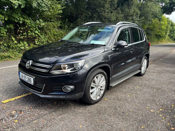 Volkswagen Tiguan SUV, Diesel, 2014, Black