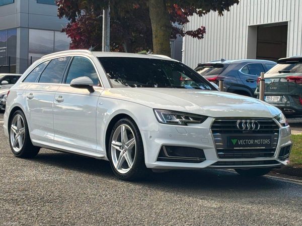 Audi A4 Estate, Petrol, 2018, White