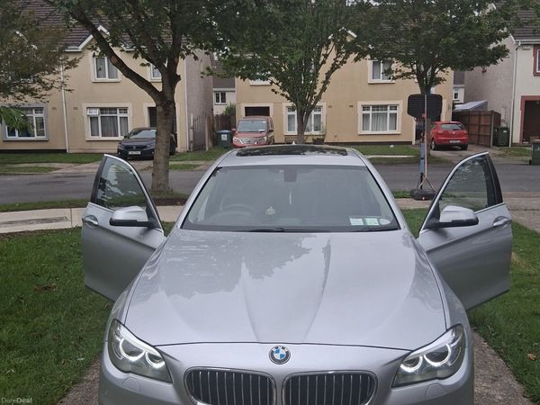 BMW 5-Series Saloon, Diesel, 2015, Silver