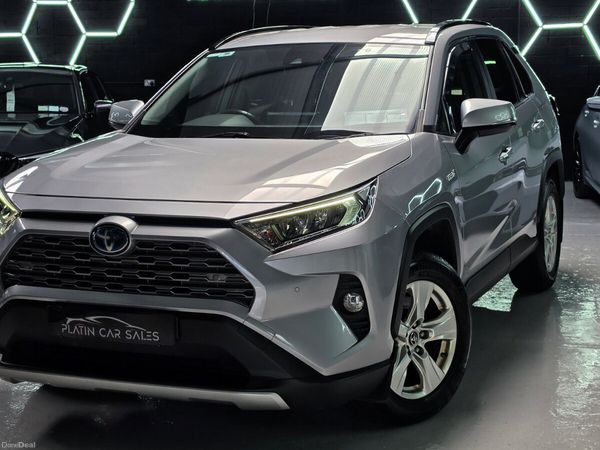 Toyota RAV4 SUV, Petrol Hybrid, 2019, Grey