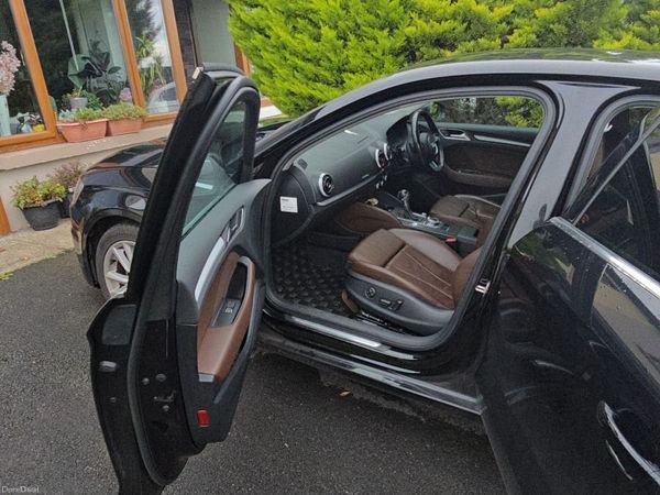 Audi A3 Saloon, Petrol, 2015, Black