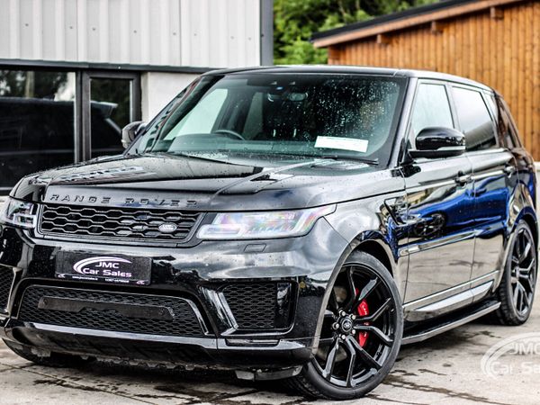 Land Rover Range Rover Sport SUV, Petrol Plug-in Hybrid, 2022, Black