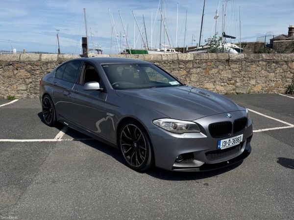 BMW 5-Series Saloon, Diesel, 2013, Grey