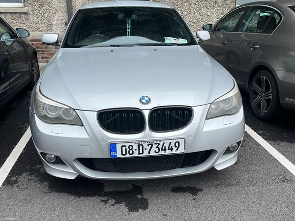 BMW 5-Series Saloon, Diesel, 2008, Silver