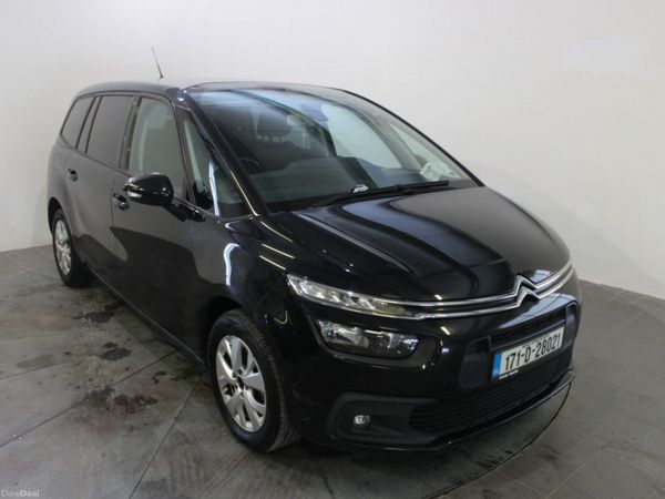 Citroen Grand C4 Picasso Hatchback, Diesel, 2017, Black
