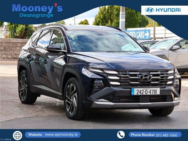 Hyundai Tucson SUV, Petrol Hybrid, 2024, Blue